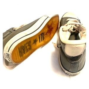 John Varvatos Converse Premium Leather High Top